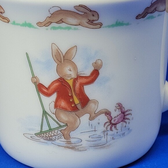 Royal Doulton Bunnykins Rowboat Hug a Mug Albion Shape - Picture 5 of 12